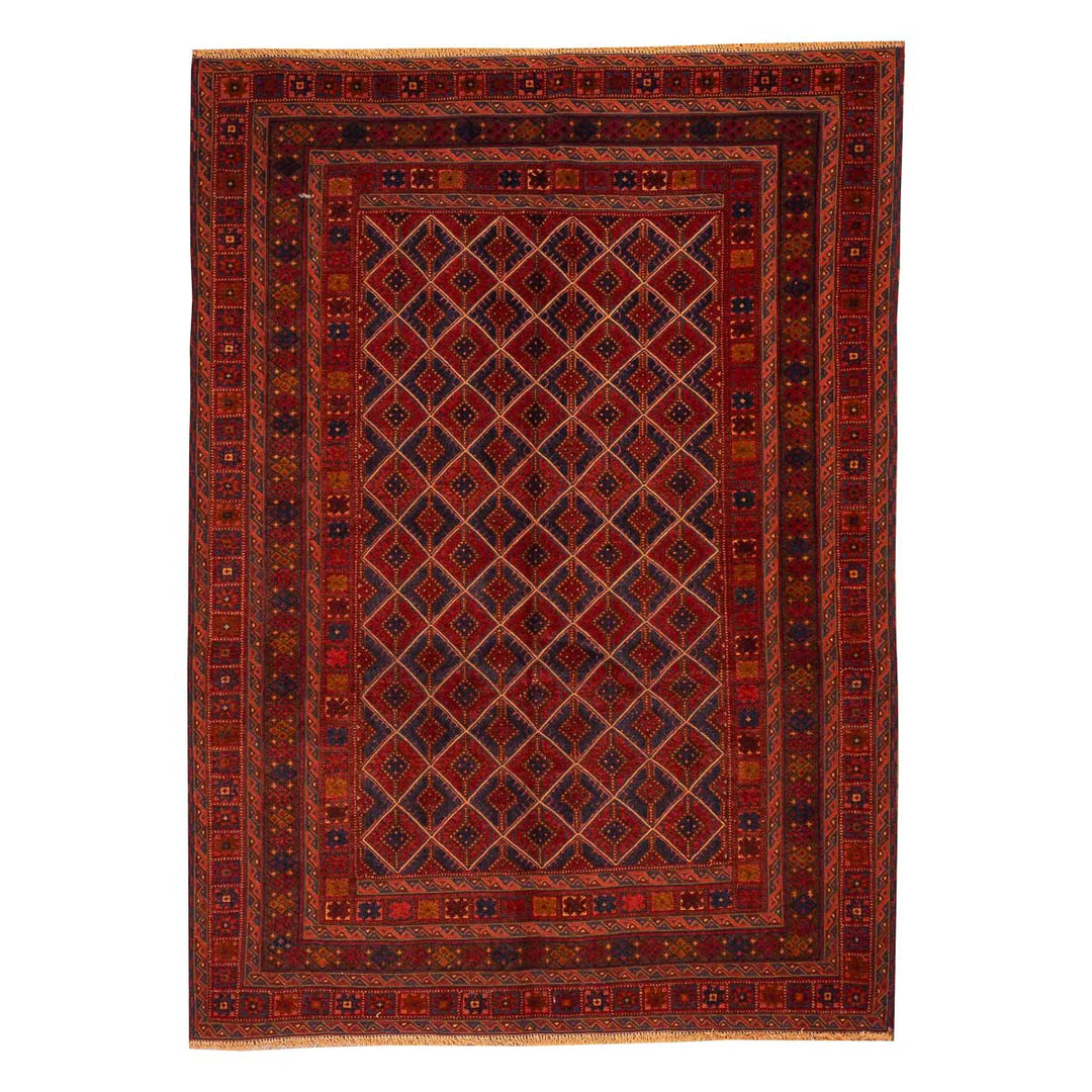 שטיח אוזבקי 00 אדום 200*147 | Uzbek