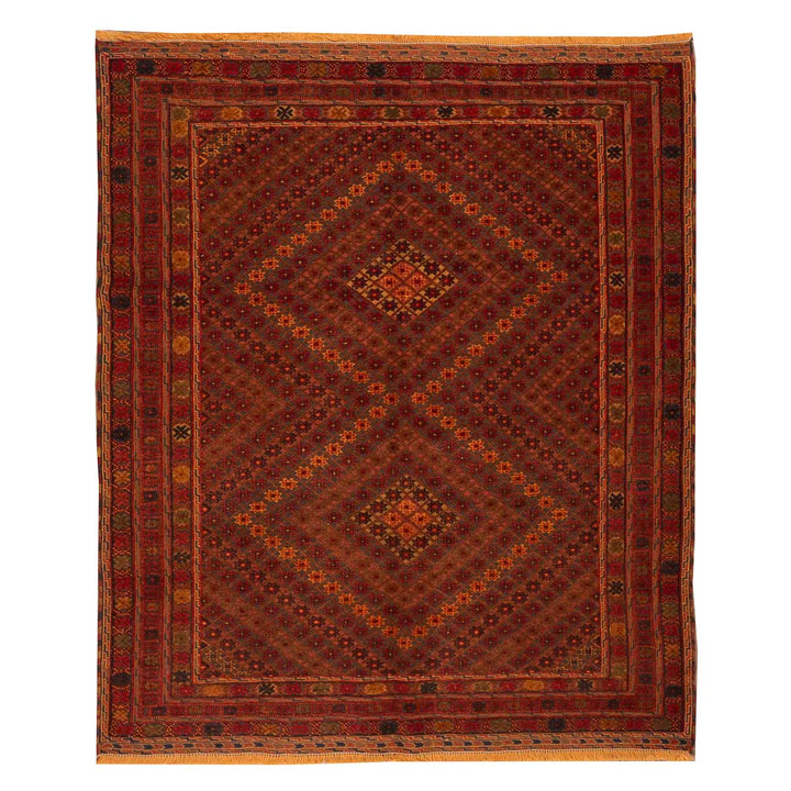 שטיח אוזבקי 00 אדום 186*157 | Uzbek