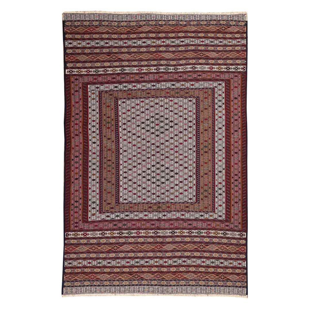 שטיח סומק פרסי 00 צבעוני 185*121 | Persian Sumak