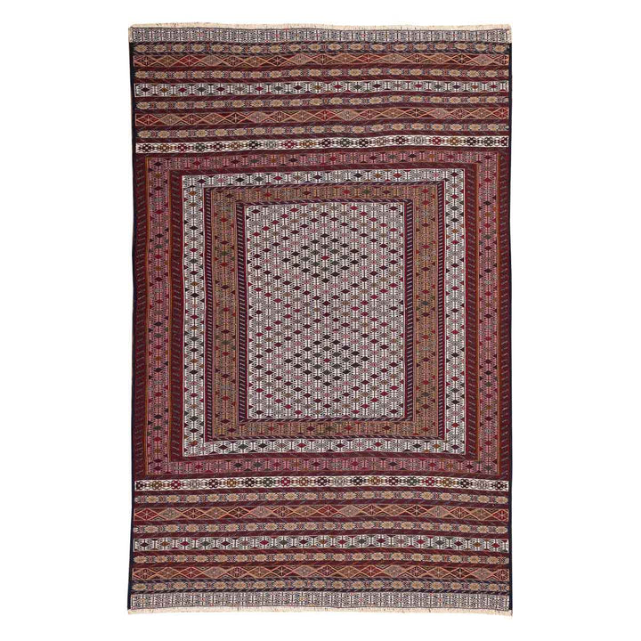 שטיח סומק פרסי 00 צבעוני 185*121 | Persian Sumak