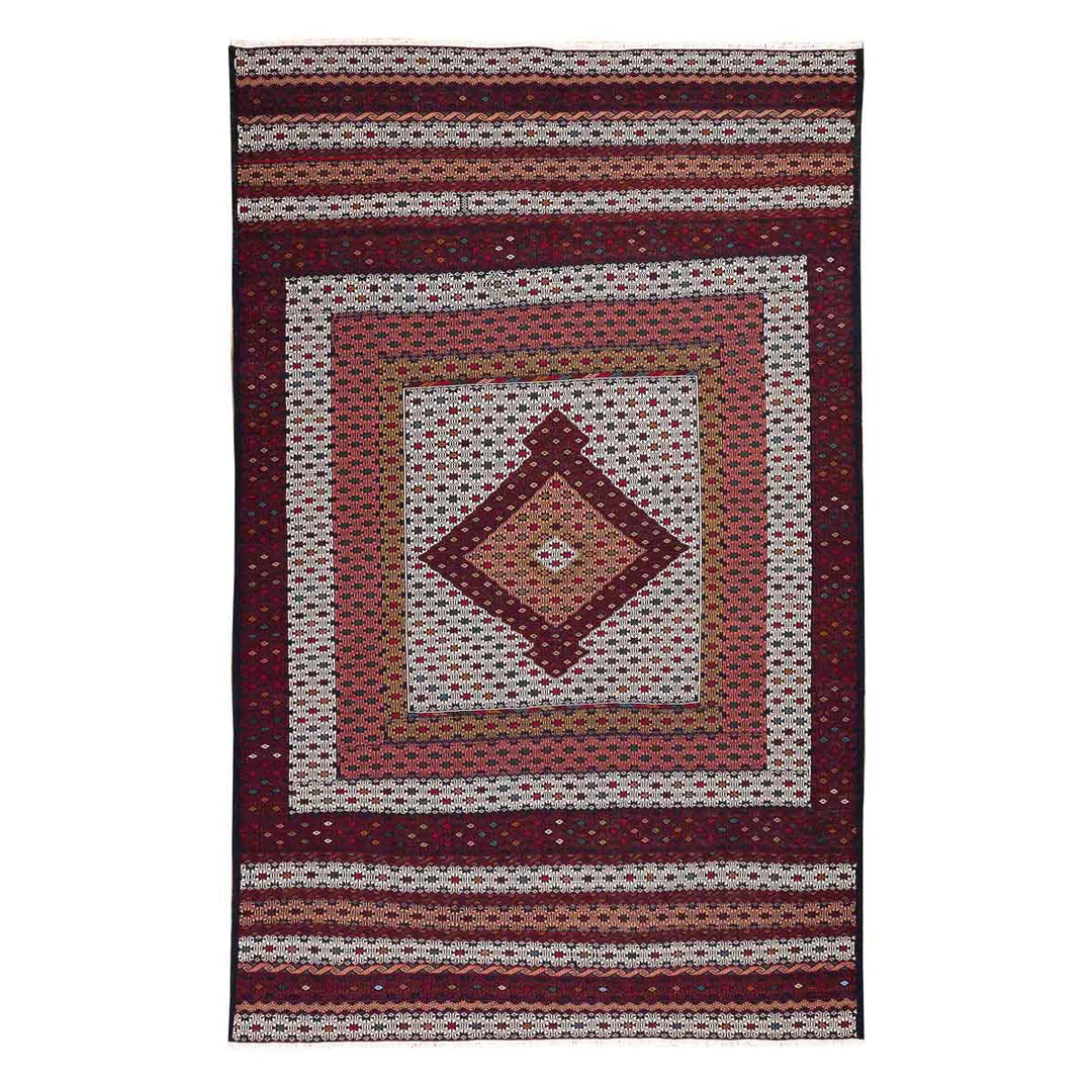 שטיח סומק פרסי 00 צבעוני 201*126 | Persian Sumak