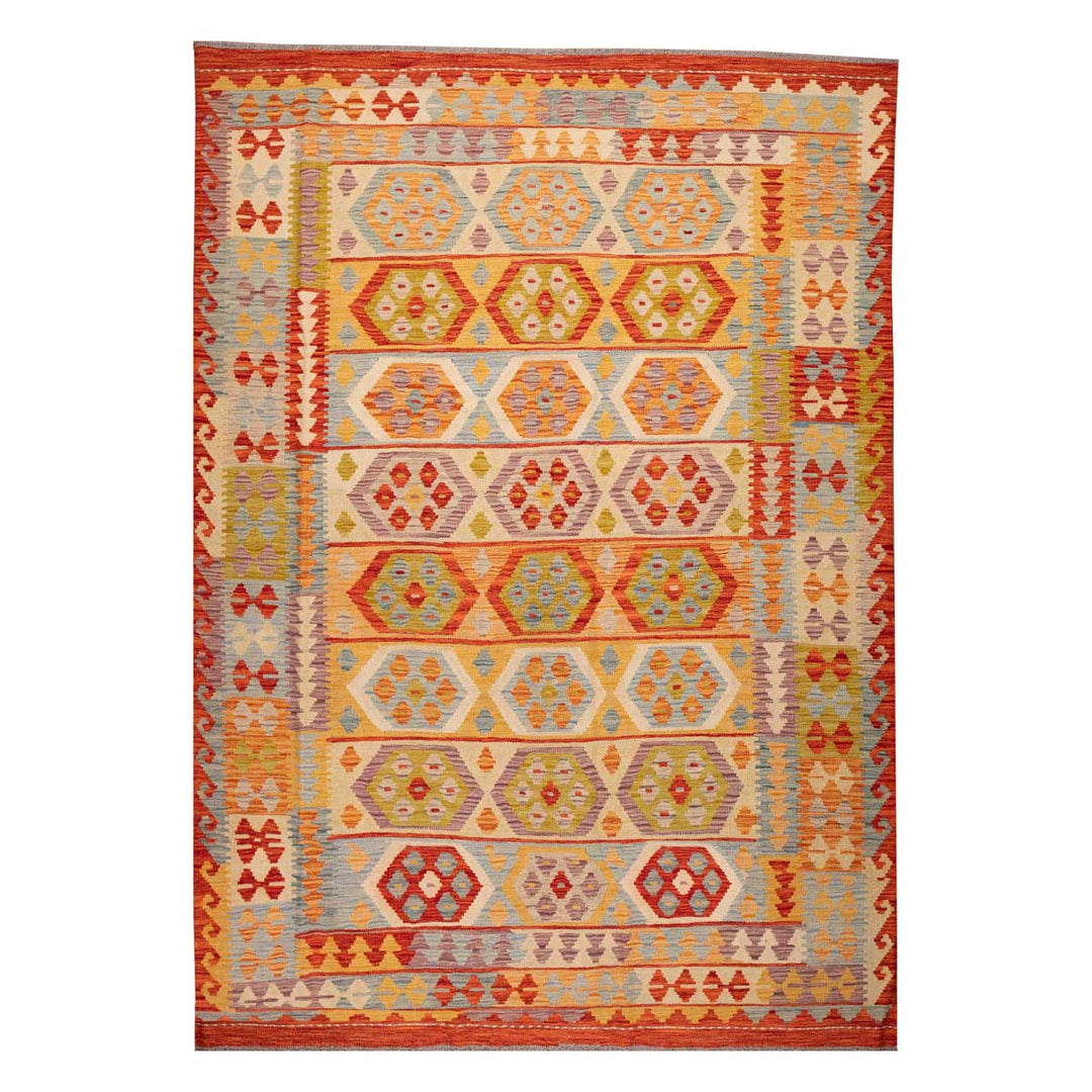 שטיח קילים אפגני 00 צבעוני 250*180