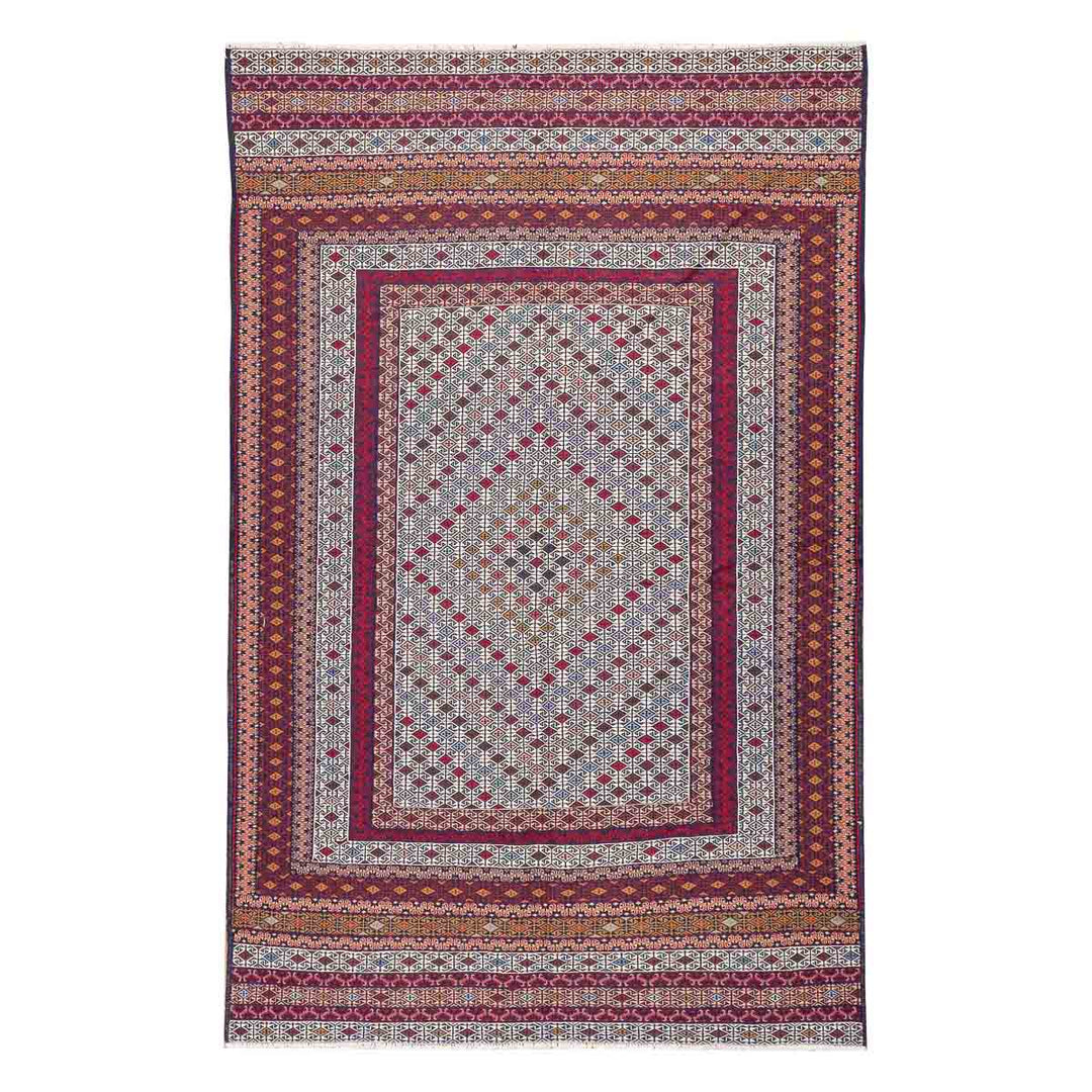 שטיח סומק פרסי 00 צבעוני 196*122 | Persian Sumak