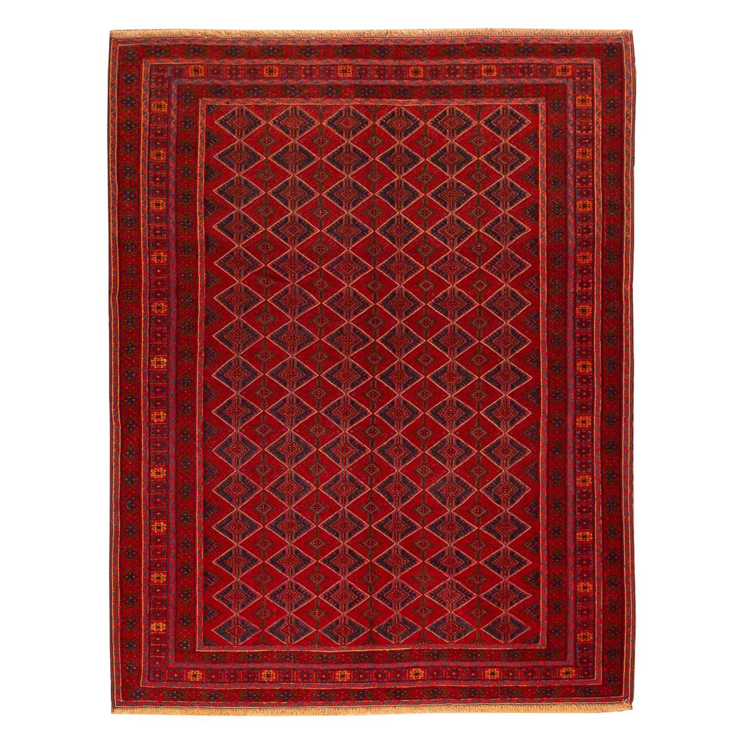 שטיח אוזבקי 00 אדום 195*152 | Uzbek