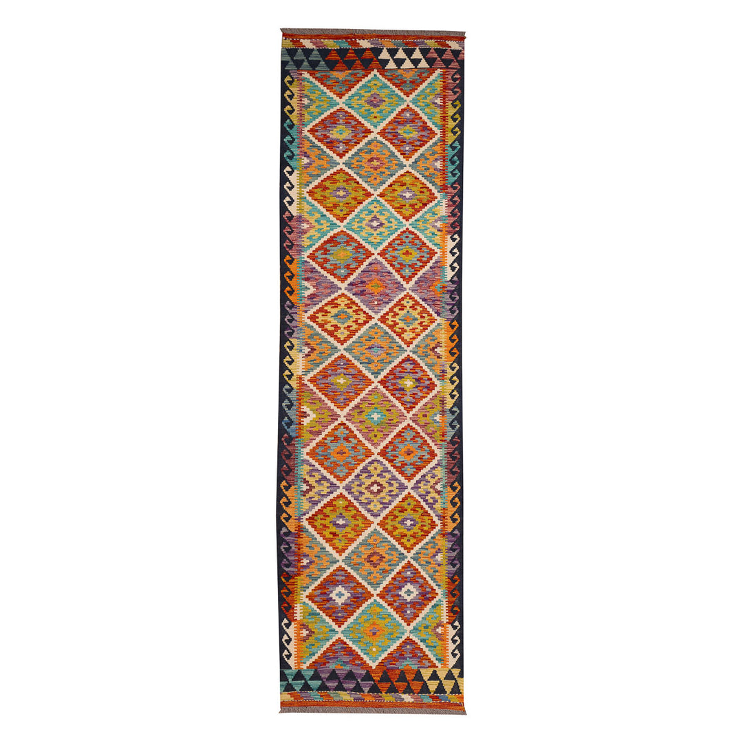 שטיח קילים אפגני 00 צבעוני 290*77