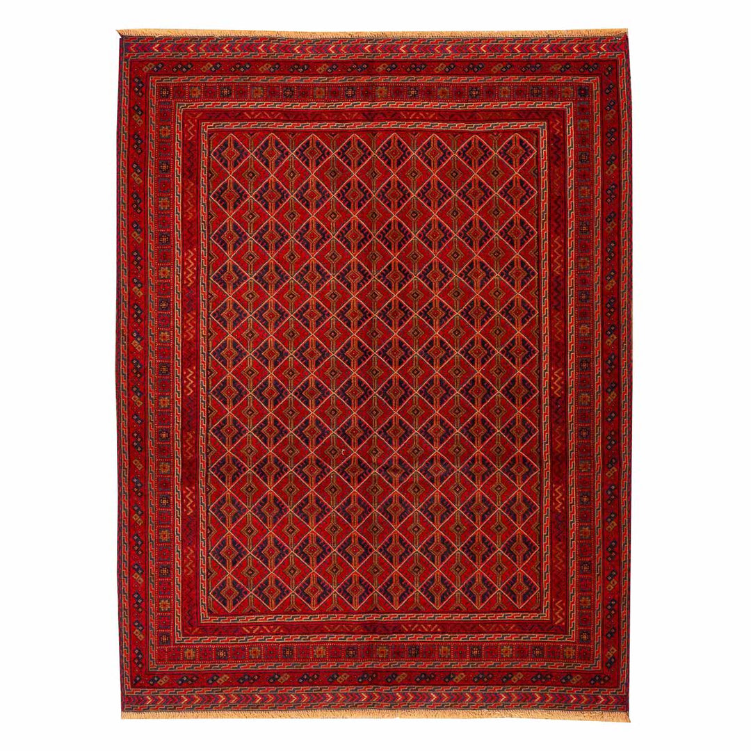 שטיח אוזבקי 00 אדום 196*150 | Uzbek