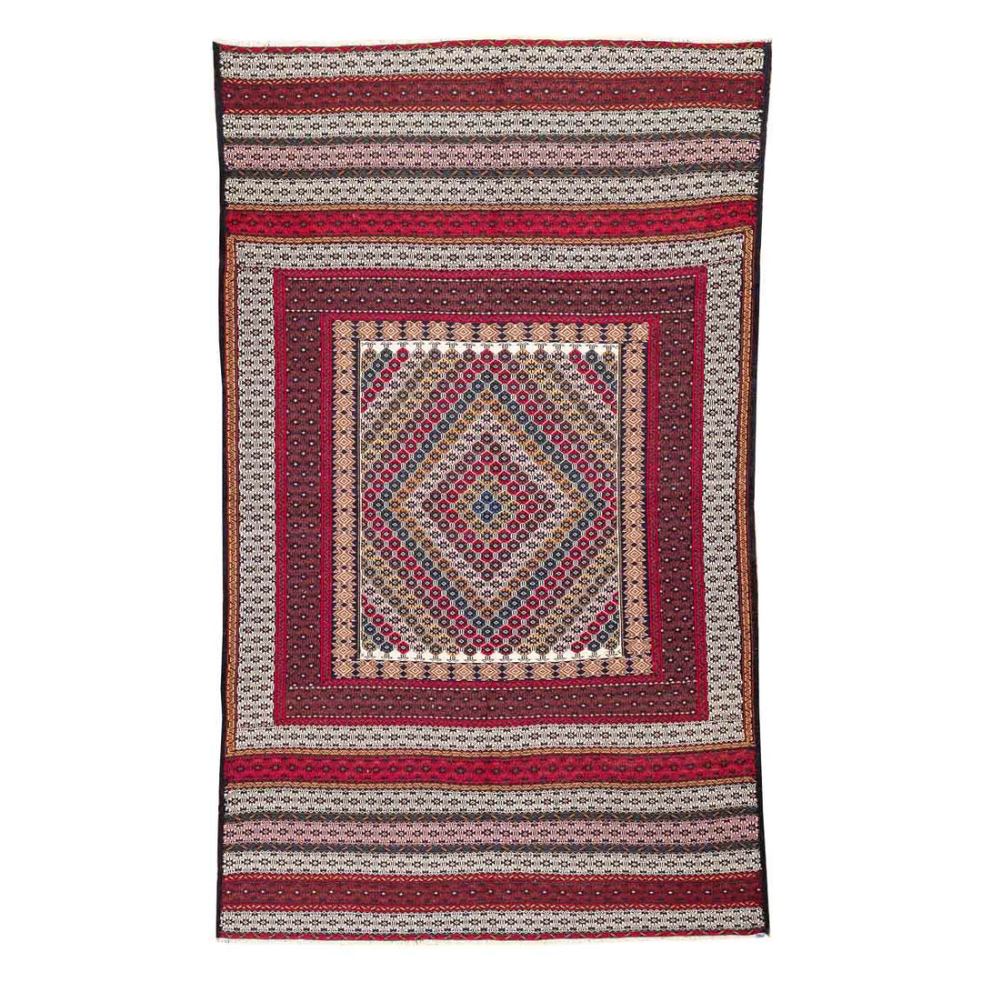 שטיח סומק פרסי 00 צבעוני 205*123 | Persian Sumak