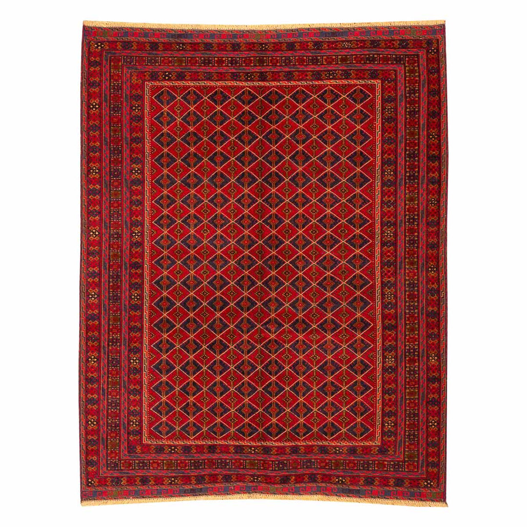 שטיח אוזבקי 00 אדום 191*147 | Uzbek