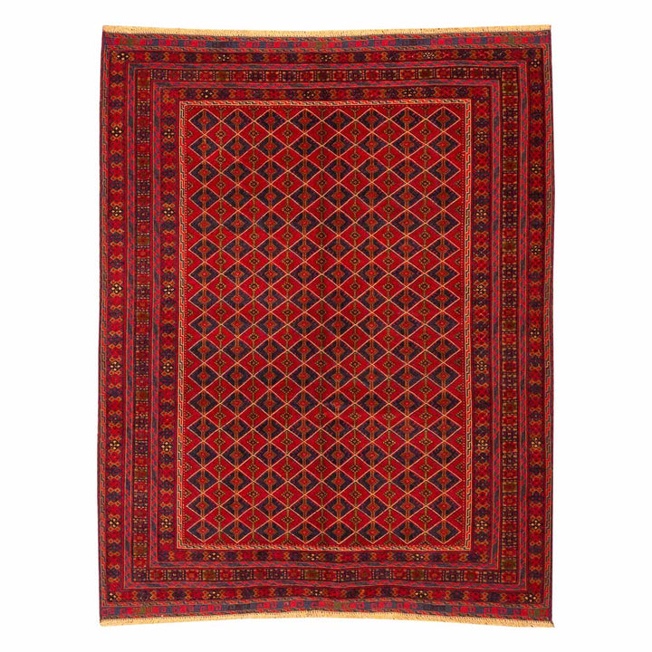 שטיח אוזבקי 00 אדום 191*147 | Uzbek