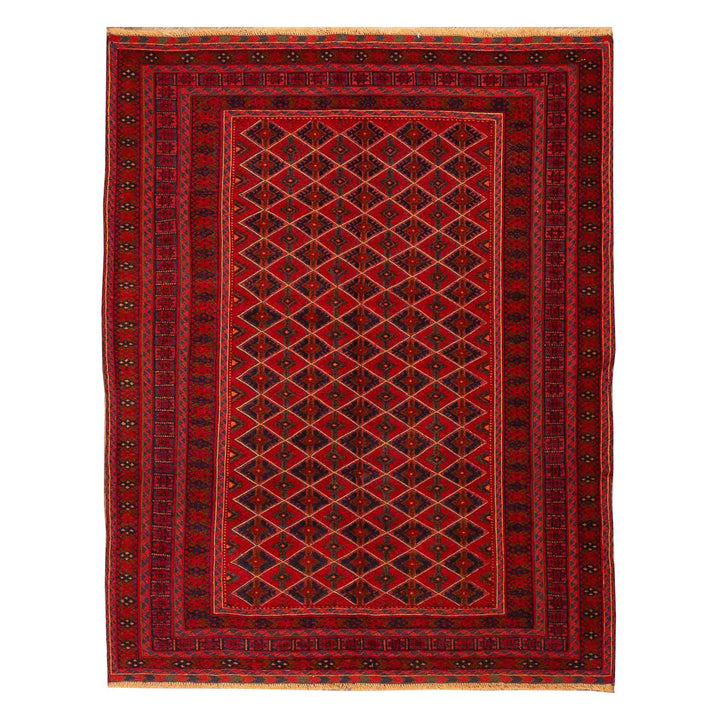 שטיח אוזבקי 00 אדום 185*147 | Uzbek