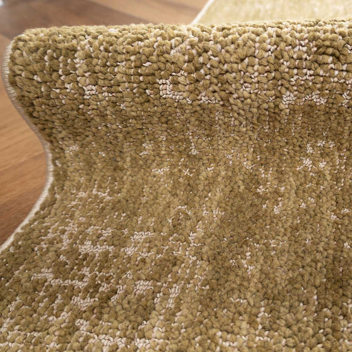 שטיח לולאות אתניק 02 ירוק | Ethnic