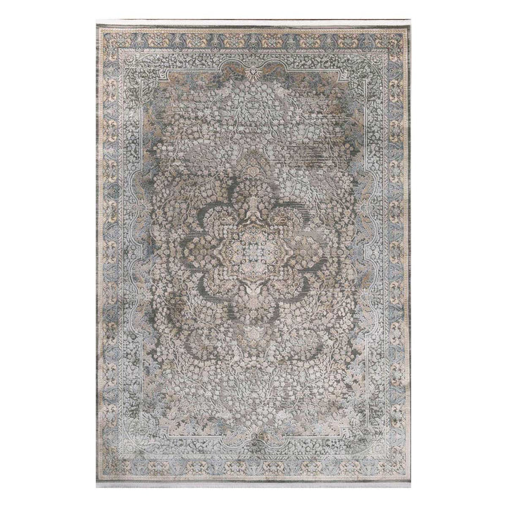 שטיח אדינה 01 אפור/כחול | Edina