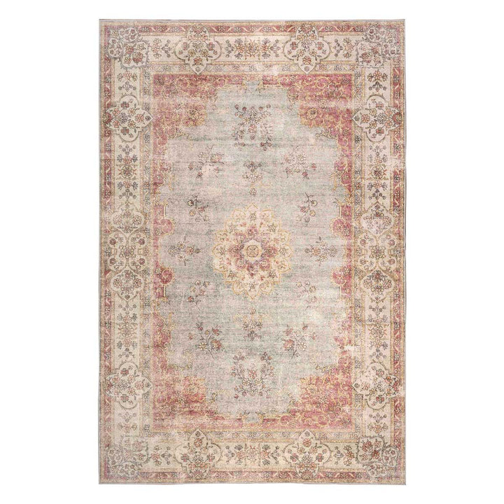 שטיח וינטאז' רוז 08 אפור/בריק | Vintage Rose