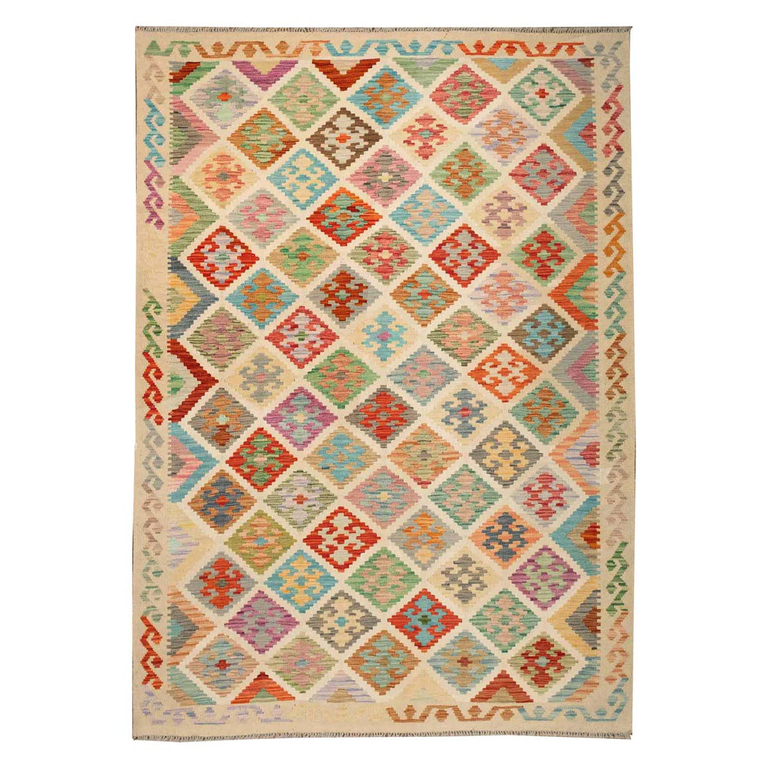 שטיח קילים אפגני 00 צבעוני 243*170