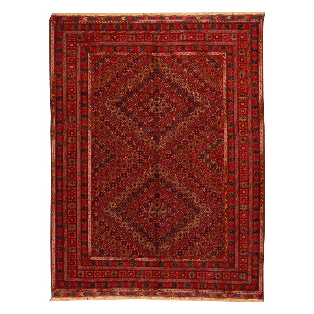 שטיח אוזבקי 00 אדום 197*149 | Uzbek