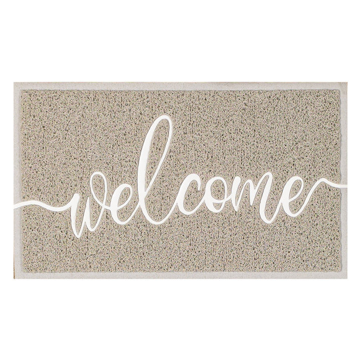 שטיח לכניסה WELCOME 01 בז'
