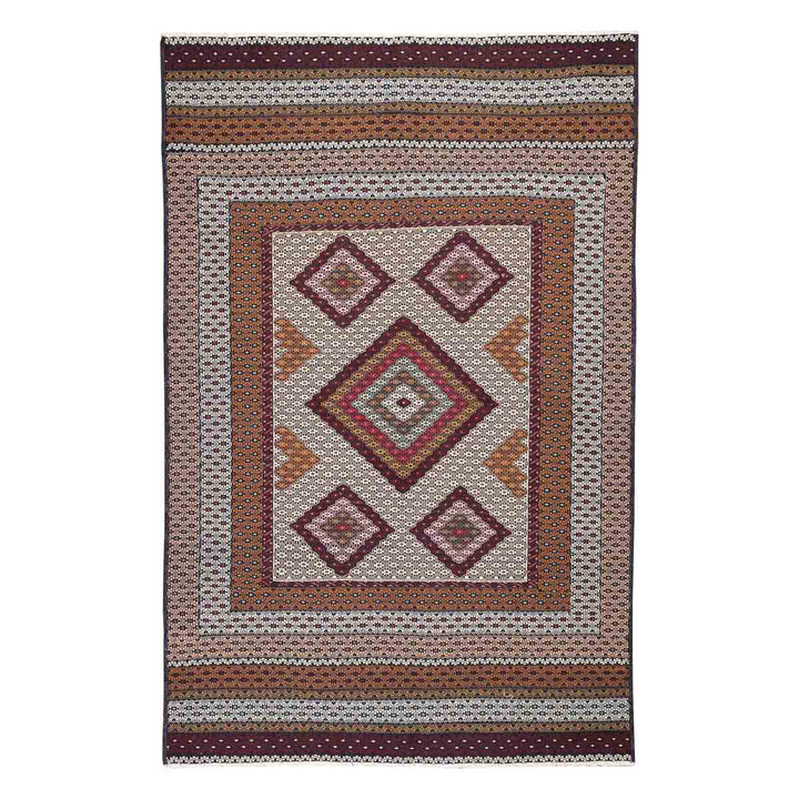 שטיח סומק פרסי 00 צבעוני 201*130 | Persian Sumak