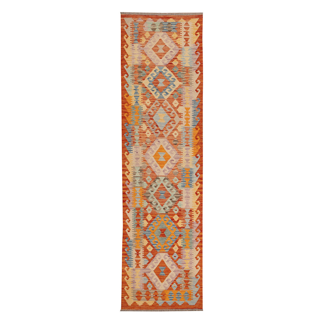 שטיח קילים אפגני 00 צבעוני 294*78