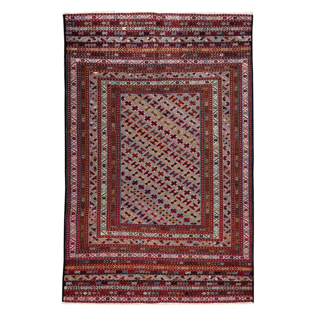 שטיח סומק פרסי 00 צבעוני 190*123 | Persian Sumak