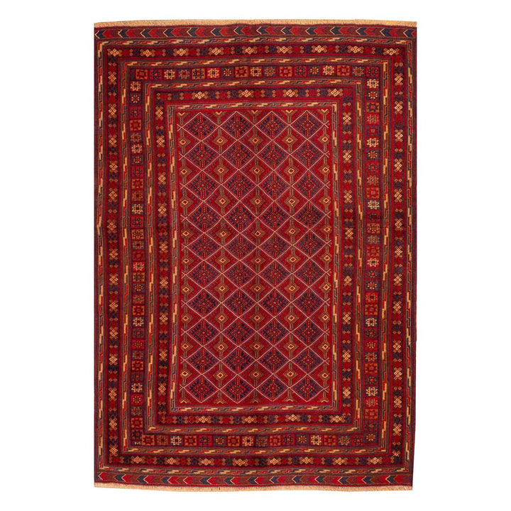 שטיח אוזבקי 00 אדום 213*152 | Uzbek