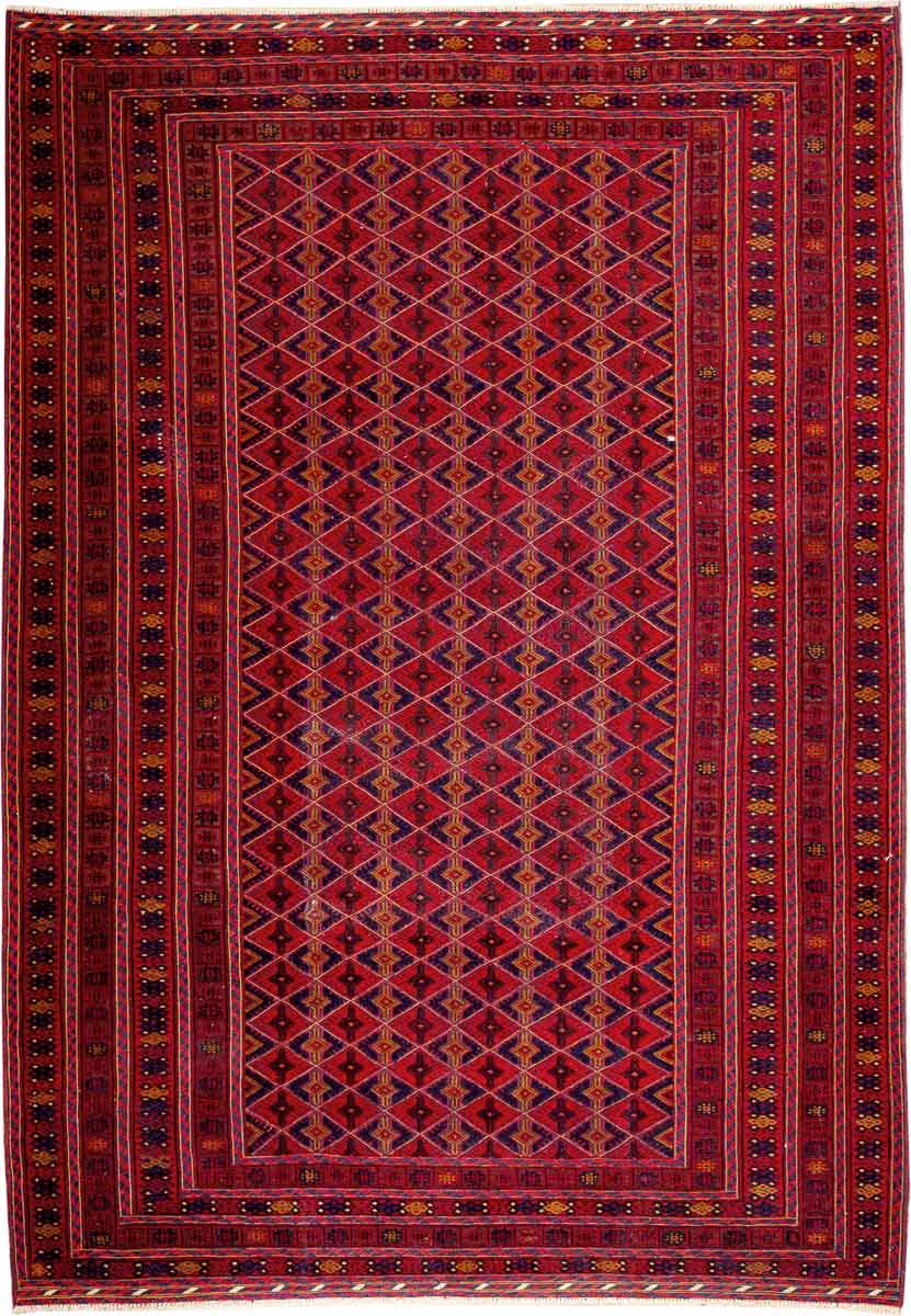 שטיח אוזבקי 00 אדום 290*200 | Uzbek