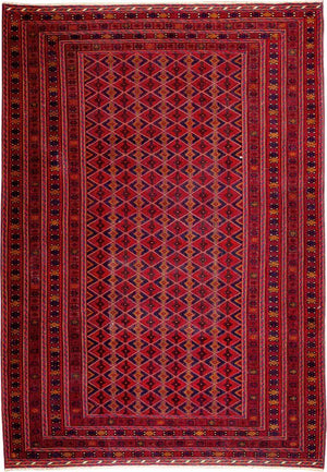 שטיח אוזבקי 00 אדום 290*200 | Uzbek