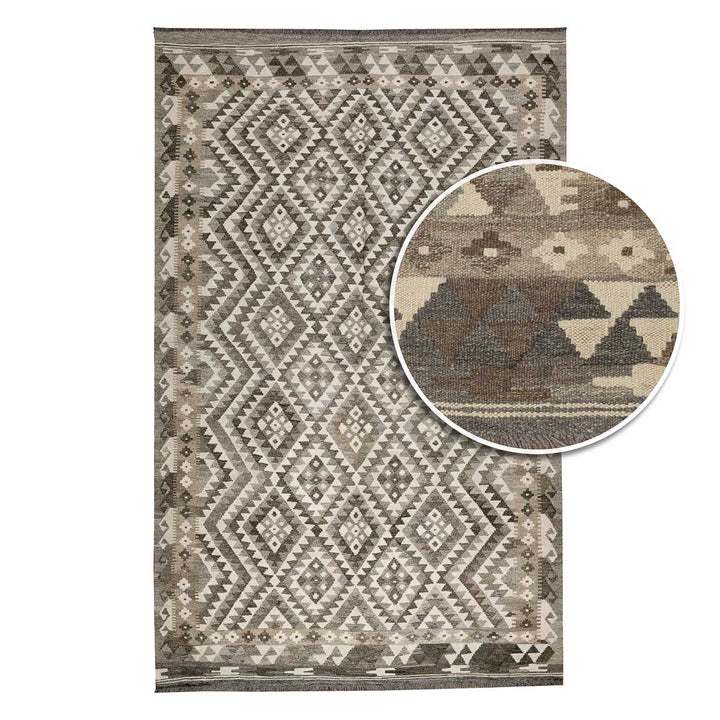 שטיח קילים ענתיק וואש 00 אפור 256*162