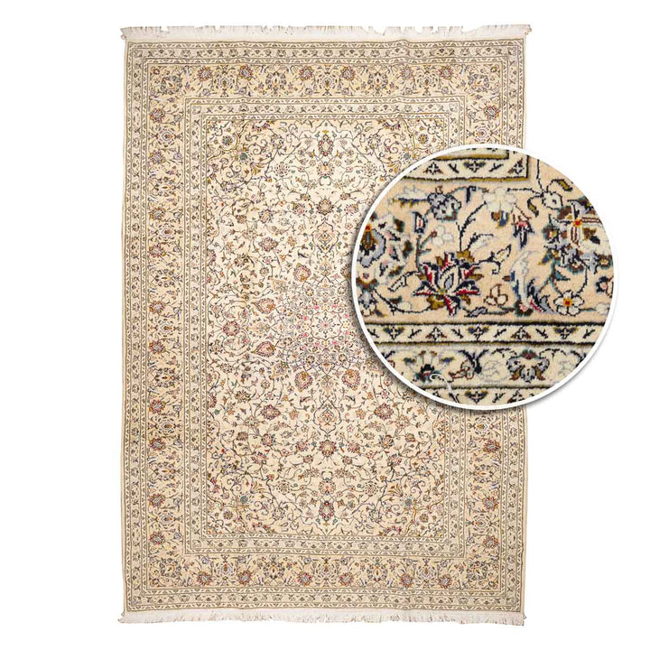 שטיח קשאן פרסי 00 בז' 306*214