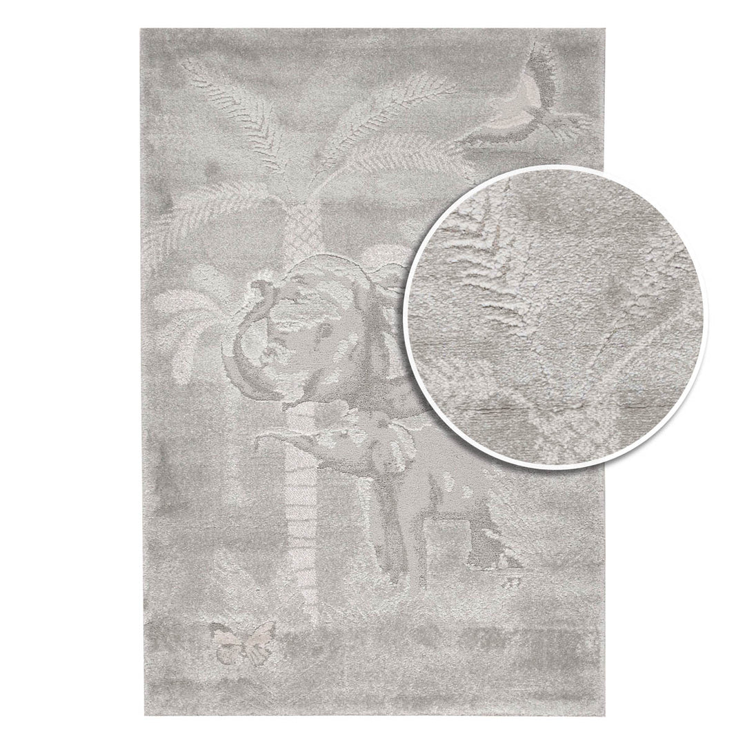 שטיח פיל 01 אפור