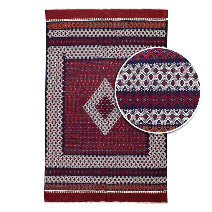 שטיח סומק פרסי 00 צבעוני 193*122 | Persian Sumak