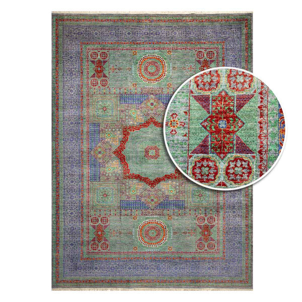 שטיח ממלוק 00 צבעוני 294*217 | Mamluk