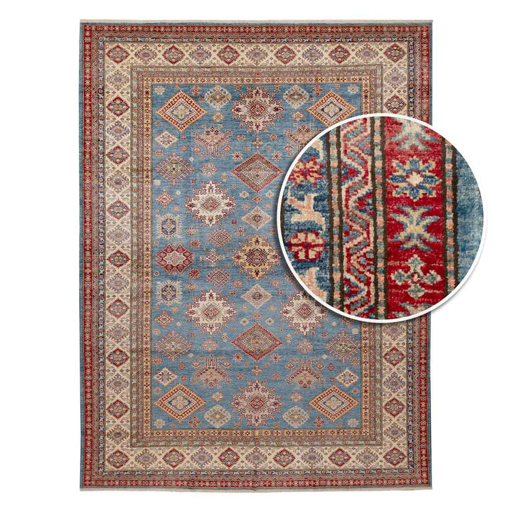 שטיח סופר קזאק 00 כחול 405*302 | Super Kazak