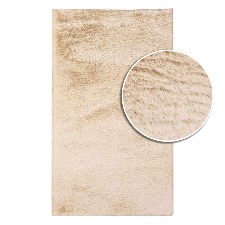 שטיח שאגי פרווה 01 בז' בהיר | Shagy