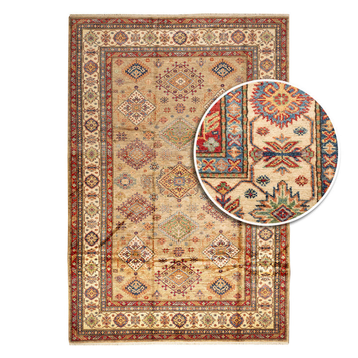 שטיח סופר קזאק 00 צבעוני 307*208 | Super Kazak