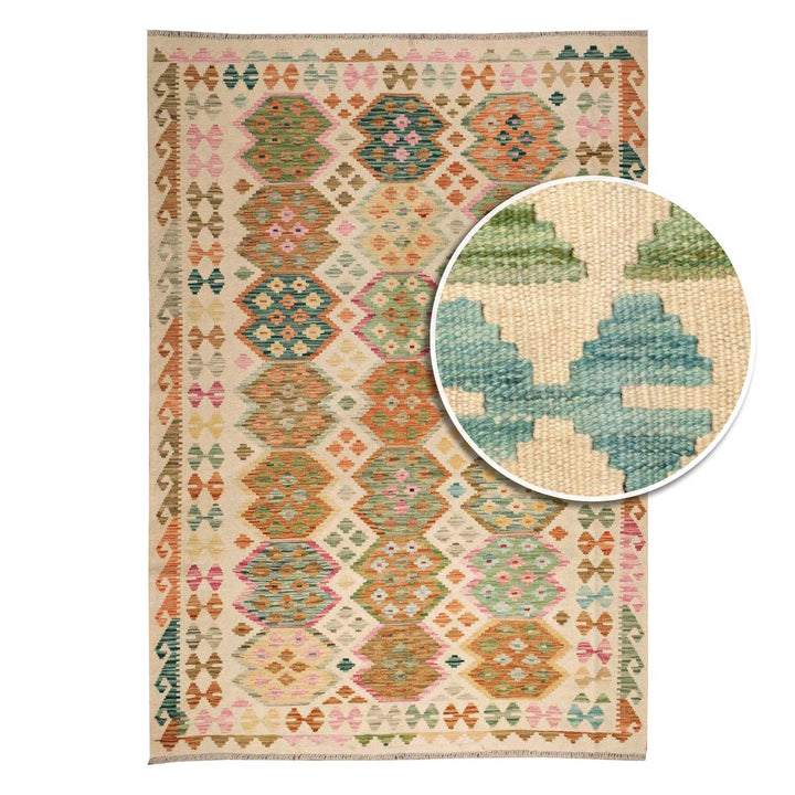 שטיח קילים אפגני 00 צבעוני 244*170