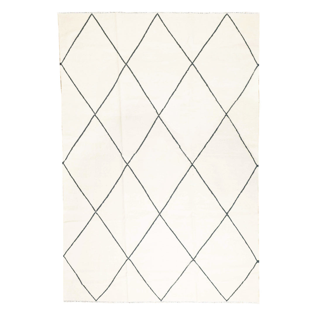 שטיח קילים בוהו 00 קרם/שחור 291*198 | Boho