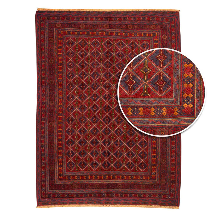 שטיח אוזבקי 00 אדום 200*152 | Uzbek