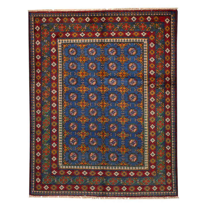 שטיח  אפגני בוכרה 00 כחול 186*146  | Bokhara Rug