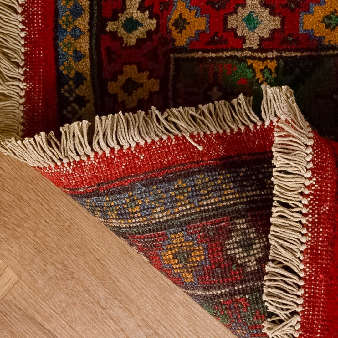 שטיח אפגני בוכרה 00 כחול 242*166 | Bokhara Rug