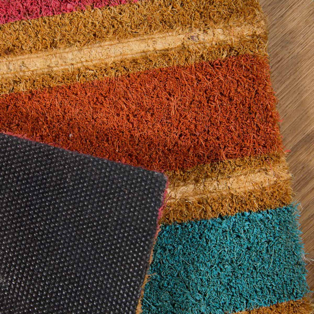 שטיח כניסה הפי 02 צבעוני | HAPPY