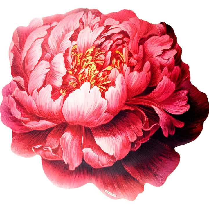 שטיח וניל אדמונית אדום | Red peony