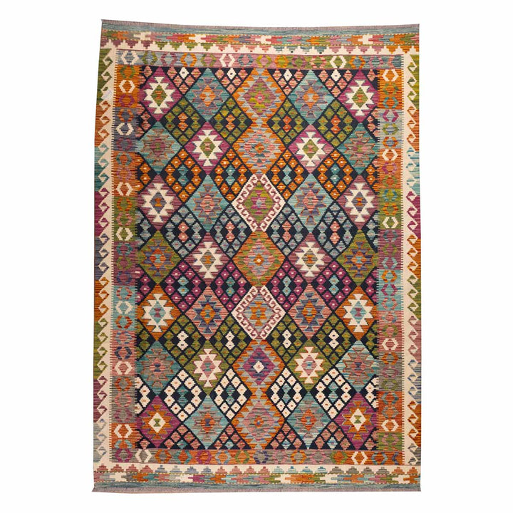 שטיח קילים אפגני 00 צבעוני 252*177