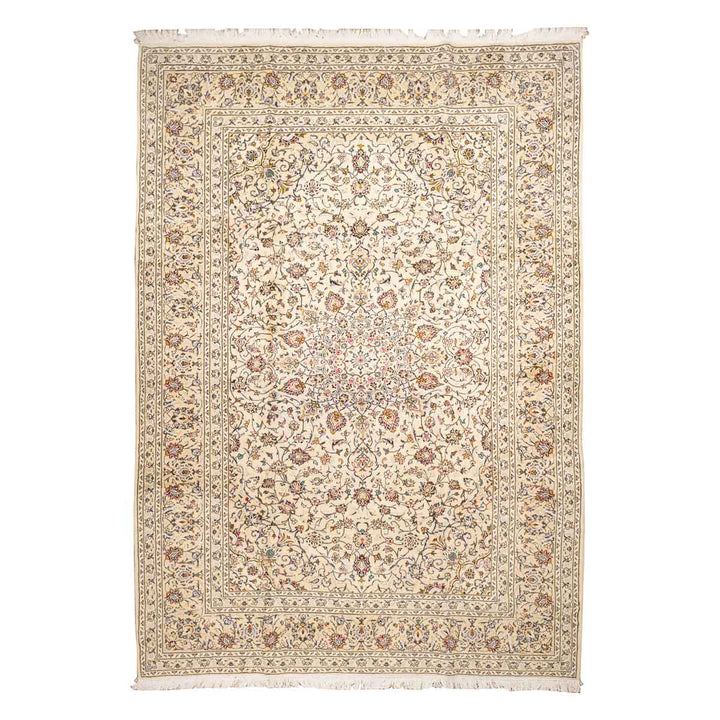 שטיח קשאן פרסי 00 בז' 306*214