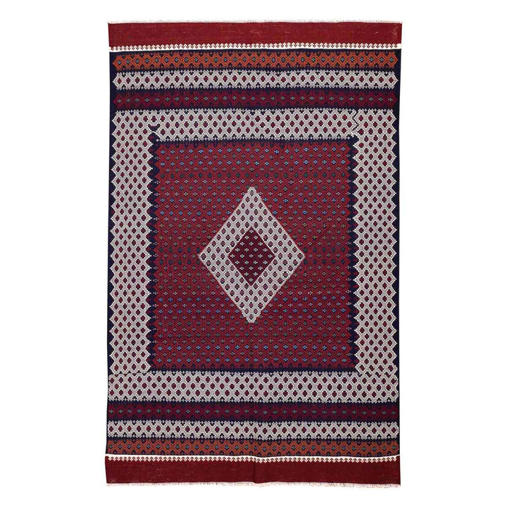 שטיח סומק פרסי 00 צבעוני 193*122 | Persian Sumak