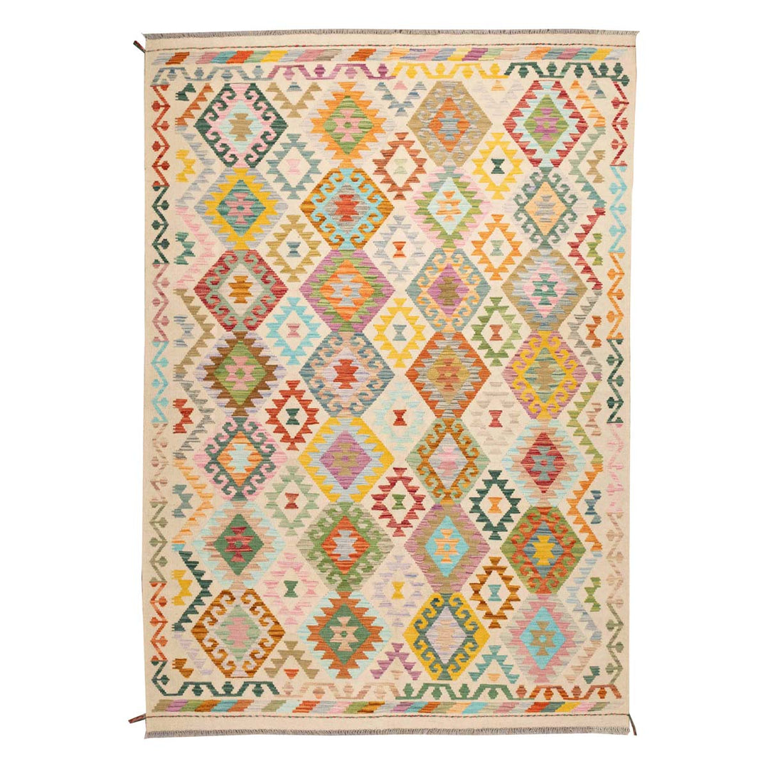 שטיח קילים אפגני 00 צבעוני 243*170