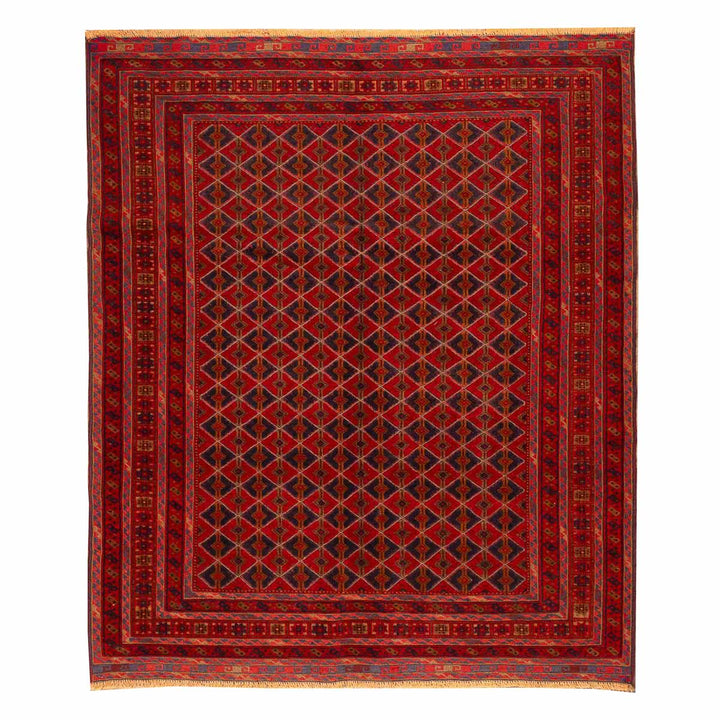 שטיח אוזבקי 00 אדום 186*157 | Uzbek