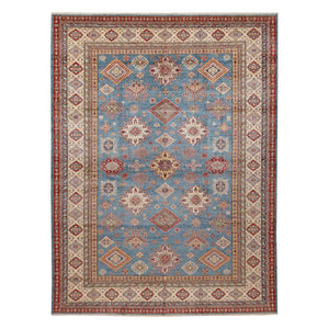 שטיח סופר קזאק 00 כחול 405*302 | Super Kazak