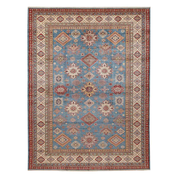 שטיח סופר קזאק 00 כחול 405*302 | Super Kazak