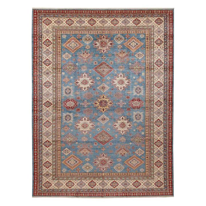 שטיח סופר קזאק 00 כחול 405*302 | Super Kazak