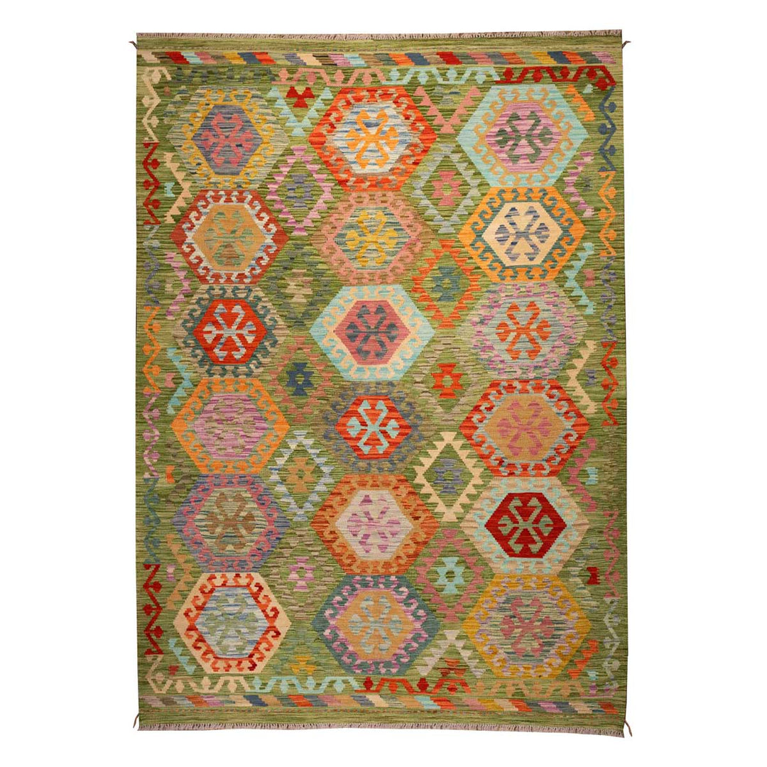 שטיח קילים אפגני 00 צבעוני 249*177